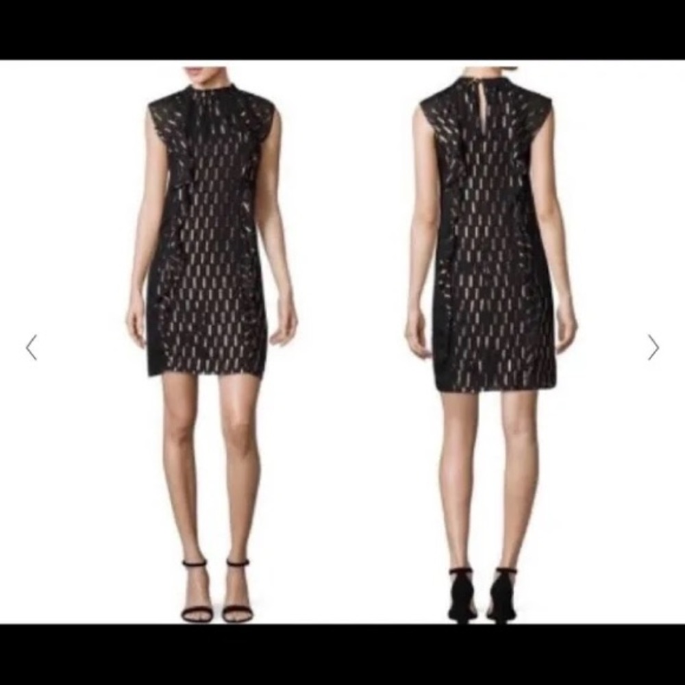 Worthington Dresses | Worthngton Nwt Black and Gold Dress |l| Size16